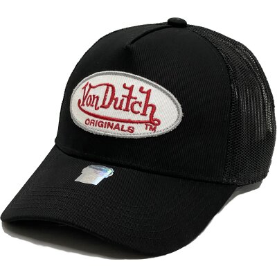Von Dutch Trucker Cap Logo black/black