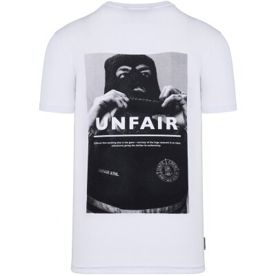 Unfair Athletics Herren T-Shirt Unfair Balaklava weiß