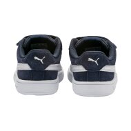 PUMA Kinder Sneaker Smash v2 Suede Babies peacoat-puma white