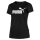 PUMA Damen T-Shirt Essentials Logo puma black