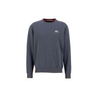 Alpha Industries Herren Sweater Basic Small Logo greyblack 3XL