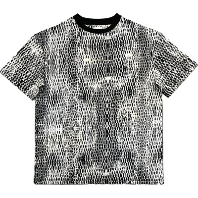 Karl Kani Damen T-Shirt Small Signature Snake OS white