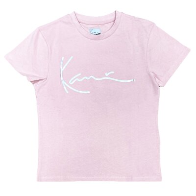 Karl Kani Damen T-Shirt Signature rose XS