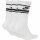 Nike Sportswear Essential Crew Socken 3er Pack white/black XL 46-50