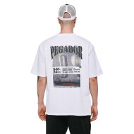 Pegador Herren Oversized T-Shirt Evander vintage white