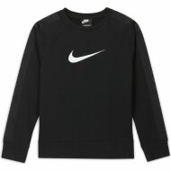 Nike Sportswear Kinder Sweater FLC Swoosh black/white XL