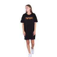 Alpha Industries Damen T-Shirt NASA Long OS black