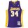 Mitchell &amp; Ness Swingman Jersey Los Angeles Lakers Shaquille ONeal #34 NBA