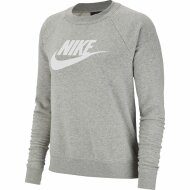 Nike Damen Sweater Sportswear Essential dk grey heather/white