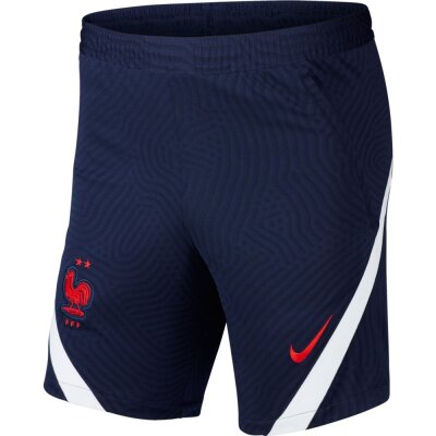 Nike Frankreich Strike Shorts EM2021 blackened blue/white/university red