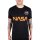 Alpha Industries Herren T-Shirt NASA Reflective black/reflective orange 3XL
