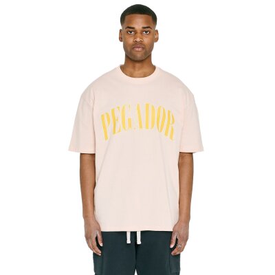 Pegador Herren Oversized T-Shirt Cali peach yellow M