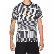 Nike Herren T-Shirt Dri-FIT Academy Joga Bonito white/black/saturn gold XXL