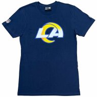 New Era Herren T-Shirt NFL Los Angeles Rams Logo navy