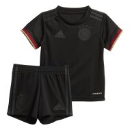 adidas DFB Deutschland Ausw&auml;rts Minikit EM2021 black/black