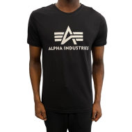 Alpha Industries Herren T-Shirt 3D Logo black