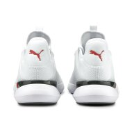 PUMA Herren Sneaker Pure XT white/black/urban red