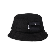 DJINNS Bucket Hat R/L Knit black
