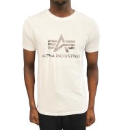 Alpha Industries Herren T-Shirt 3D Camo Logo white/black...