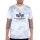 Alpha Industries Herren T-Shirt Basic Logo Camo white camo L