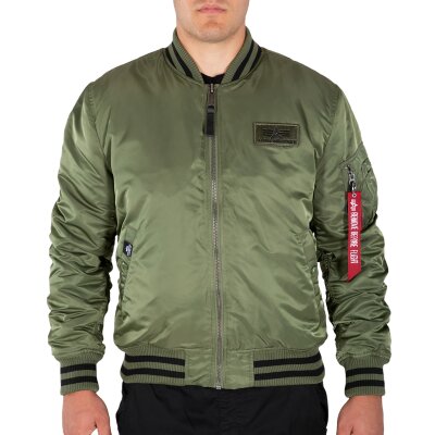 Alpha Industries Herren College Jacket FN sage green