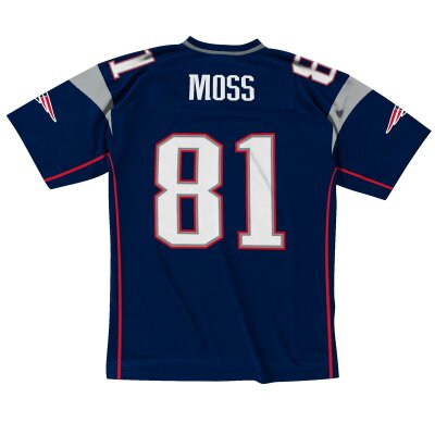 Mitchell & Ness NFL Jersey Legacy- New England Patriots Randy Moss#81 navy