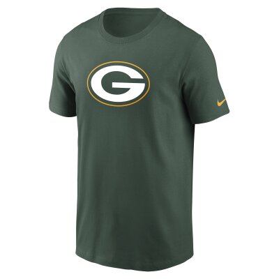 Nike Herren T-Shirt NFL Logo Essential Green Bay Packers green