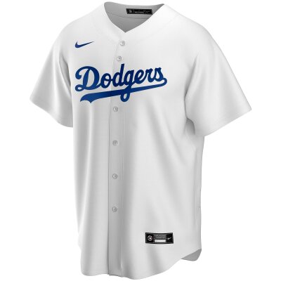 Nike Official Replica Home Jersey MLB Los Angeles Dodgers white