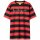 Karl Kani Herren T-Shirt Originals Stripe red/black/green XS