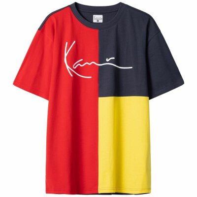 Karl Kani Herren T-Shirt Signature Block red