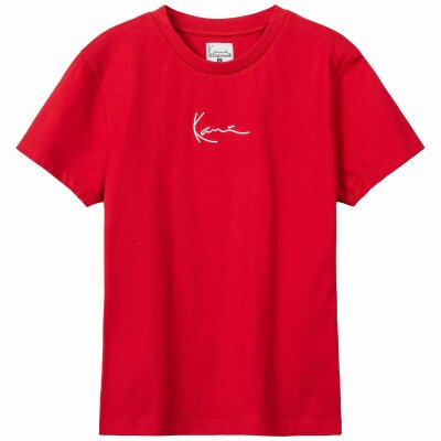 Karl Kani Damen T-Shirt Small Signature red