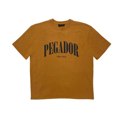 Pegador Herren Cali Oversized T-Shirt ginger black XL