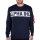 Alpha Industries Herren Sweater Printed Stripe rep.blue 3XL