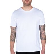 Alpha Industries Herren T-Shirt AI BP white S
