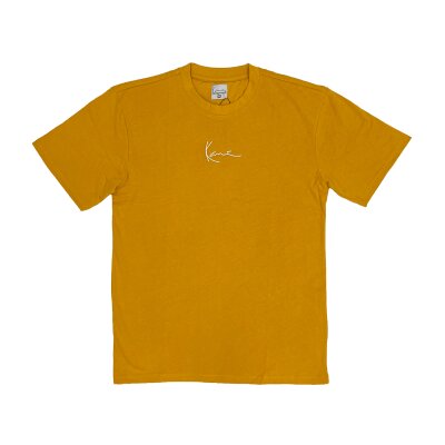 Karl Kani T-Shirt Small Signature Essential dark yellow S