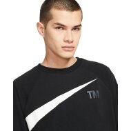 Nike Herren Sportswear Sweater Swoosh black/white