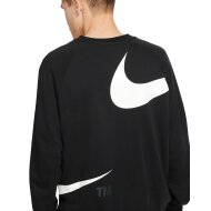Nike Herren Sportswear Sweater Swoosh black/white M