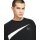 Nike Herren Sportswear Sweater Swoosh black/white M