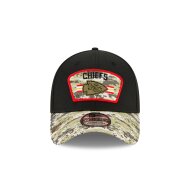 New Era 39THIRTY Cap Salute To Service 3930 Kansas City Chiefs black S/M