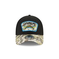 New Era 39THIRTY Cap Salute To Service 3930 Los Angeles Chargers black