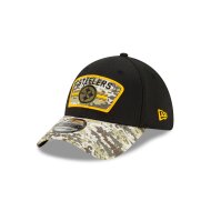 New Era 39THIRTY Cap Salute To Service 3930 Pittsburgh Steelers black S/M