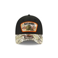 New Era 39THIRTY Cap Salute To Service 3930 Cleveland Browns black M/L