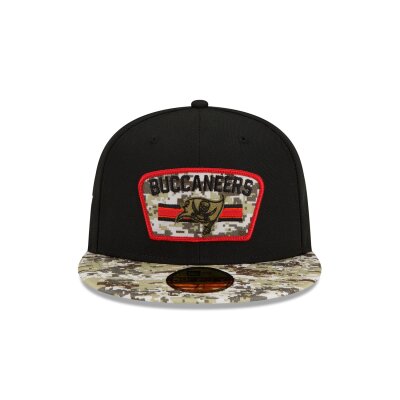 New Era 59FIFTY Cap Salute To Service 5950 Tampa Bay Buccaneers black 