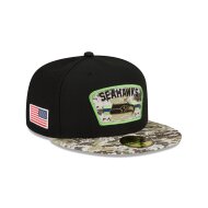 New Era 59FIFTY Cap Salute To Service 5950 Seattle...