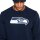 New Era Herren Sweater Team Logo Seattle Seahawks navy 3XL