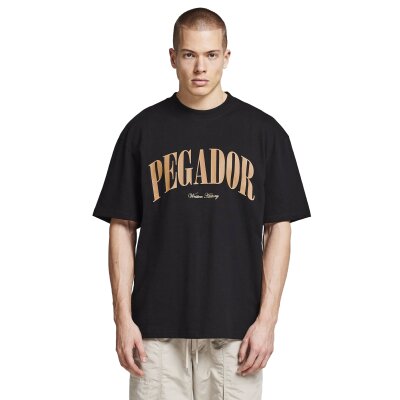 Pegador Herren Cali Oversized T-Shirt black ginger