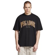 Pegador Herren Cali Oversized T-Shirt black ginger S