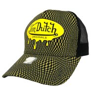 Von Dutch Trucker Melting Logo unisex Cap gold-coloured/black