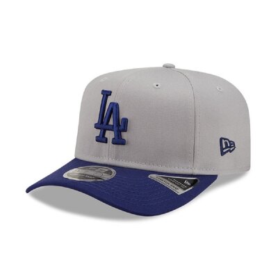 New Era LA Dodgers Tonal 9FIFTY Stretch Snap Cap grau