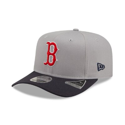 New Era Boston Red Sox Tonal 9FIFTY Stretch Snap Cap grau